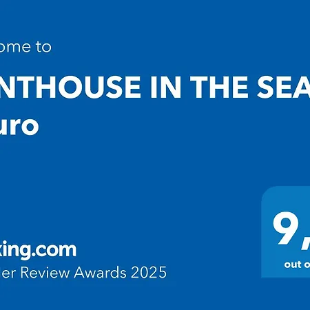 Penthouse In The Sea, Tauro Apartment *